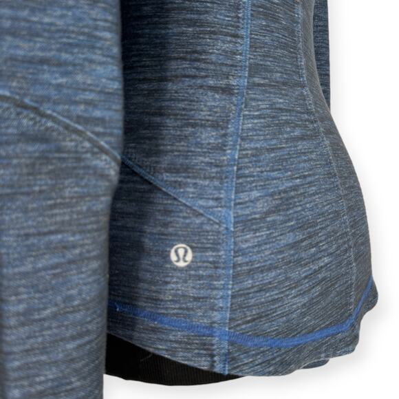 Lululemon | Size 4 | Blue / Black Slub Denim Reversible Limitless Forme Jacket - Picture 7 of 12
